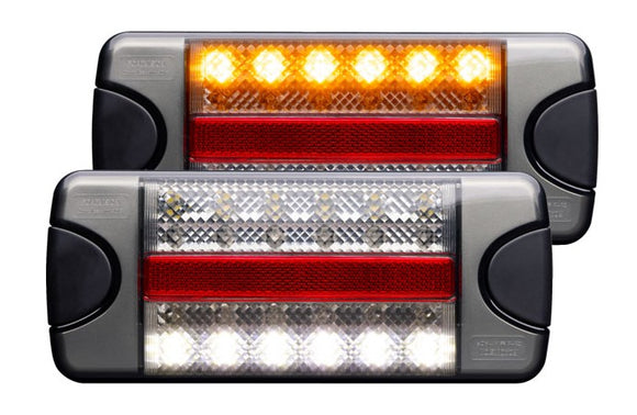 LED Combo Stop/Tail/Turn/Reverse & Reflector Lamp - Multi Volt 10-30V DC