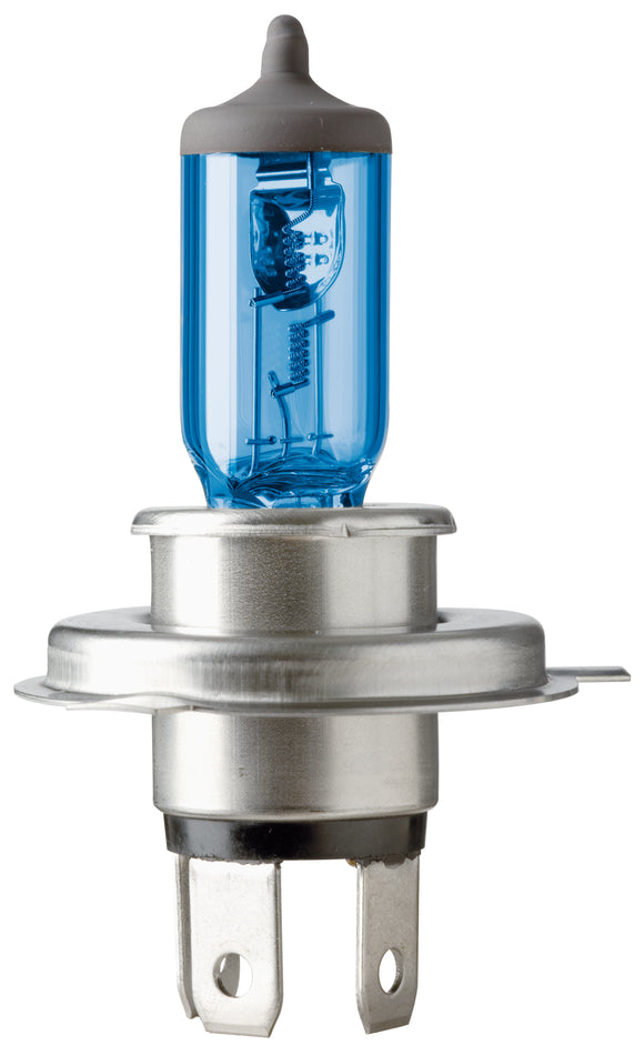 BULB HALOGEN 12v H4 60/55w P43T MEGABLUE