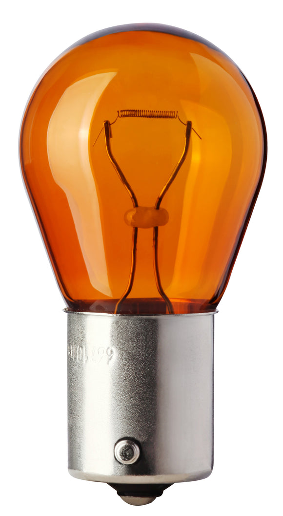 BULB 12v 21w BAU15s OFFSET PINS AMBER