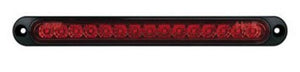 LED Stop Tail Red 15LED MV 252x28mm