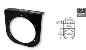 Mounting Bracket Steel suits 4 Inch Round Series lights