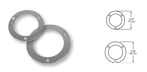 Bezel Stainless 2 Inch Round Series