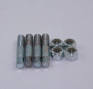 Manifold Stud Set with Nuts 5/16 x 1 3/4" Side Draft Weber, Solex , Dellorto