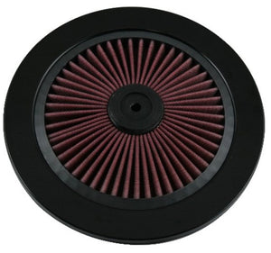 Air Filter 14 Inch Top - Hi Flow Filter Top Black