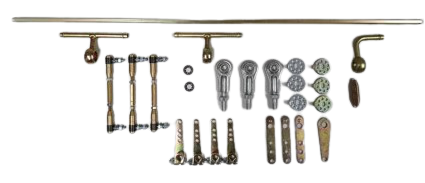 Linkage Kit Hemi & Ford 6 Cylinder- Triple DCOE Manifold